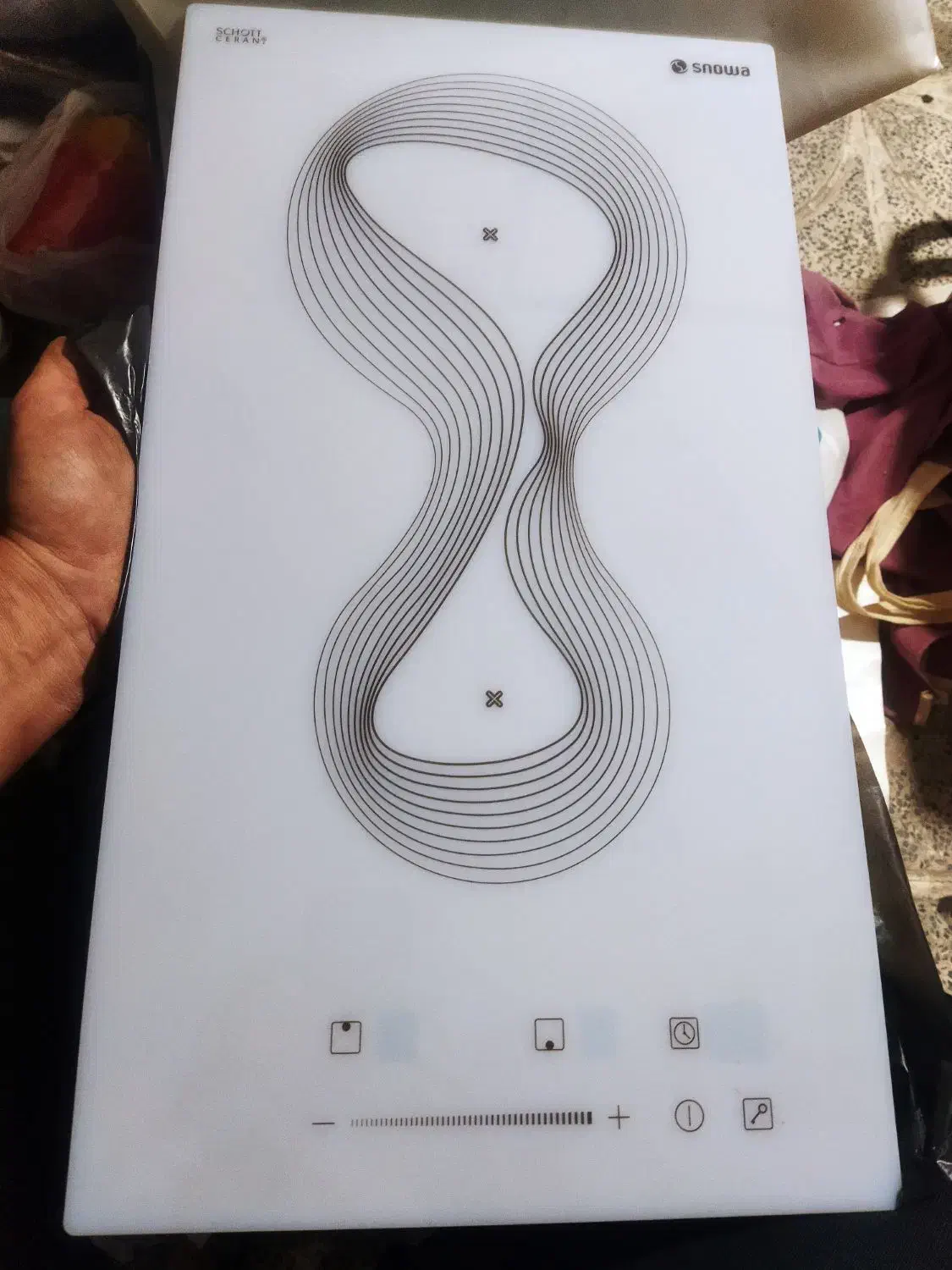 شیشه اجاق برقی اسنوا|اجاق گاز و لوازم برقی پختوپز|اصفهان, شهرک میلاد|دیوار