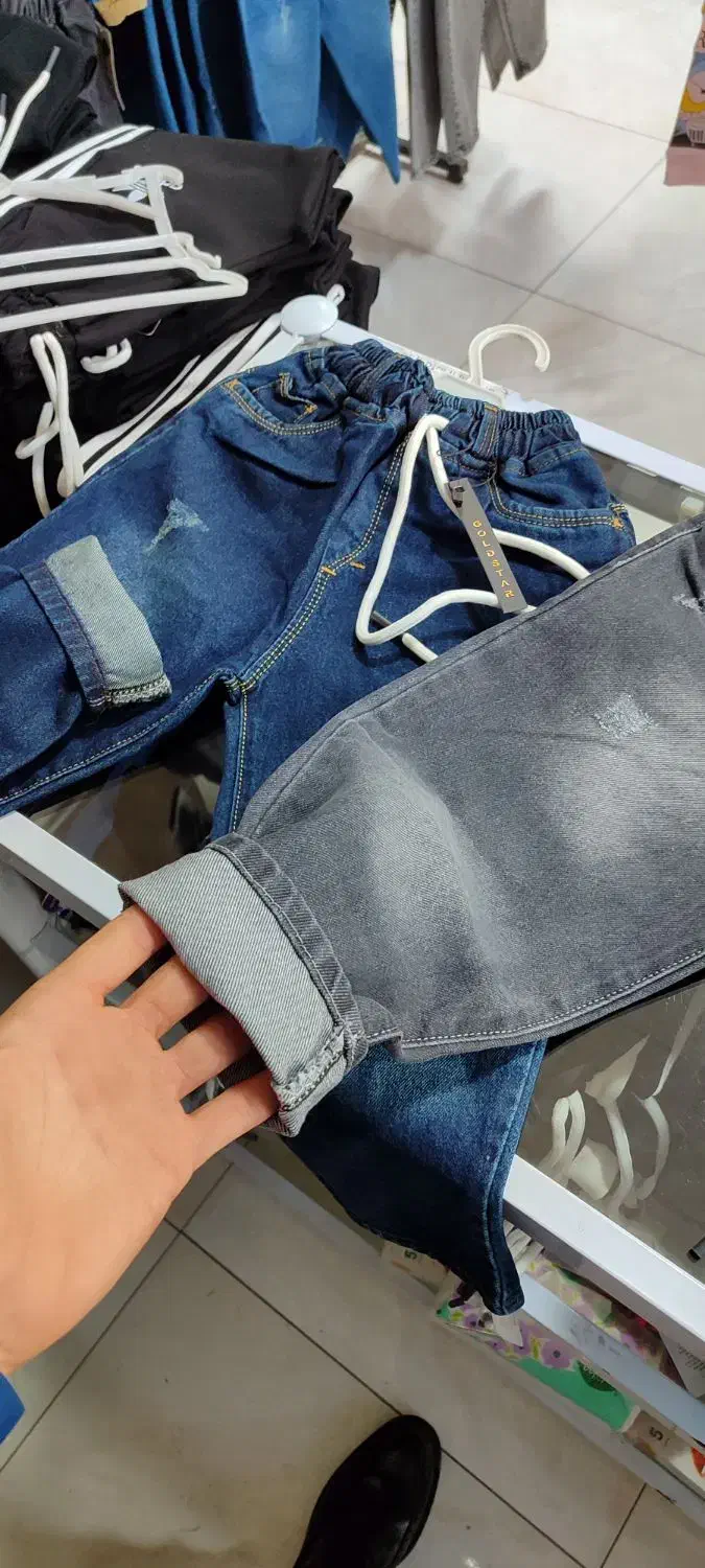 شلوار لی گالری پوشاک مهراب|کفش و لباس بچه|کرمانشاه, |دیوار