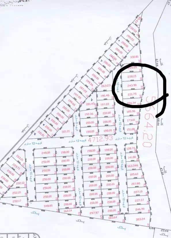 فروش زمین سند دار درب حیاط پرستاران|فروش زمین و ملک کلنگی|جهرم, |دیوار