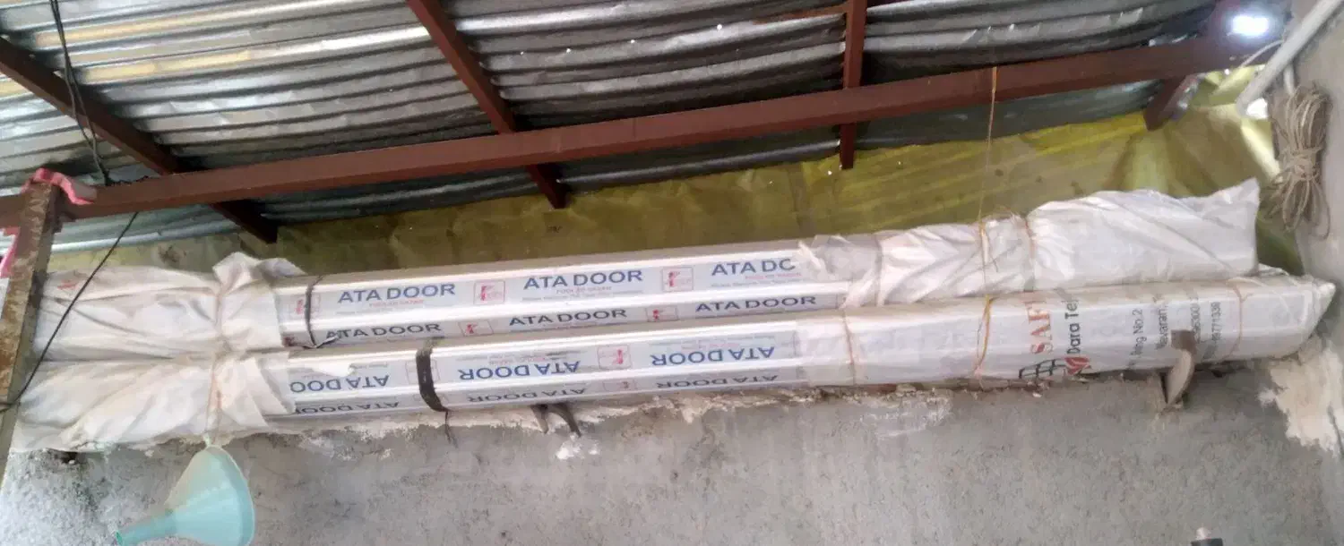 درب کرکره ای استفاده نشده   با موتور عالی|مصالح و تجهیزات ساختمان|هلیلان, |دیوار