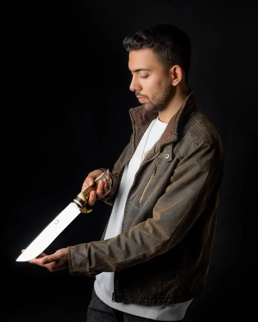 چاقو دانیال D.B|کلکسیون اشیاء عتیقه|بندر گز, |دیوار