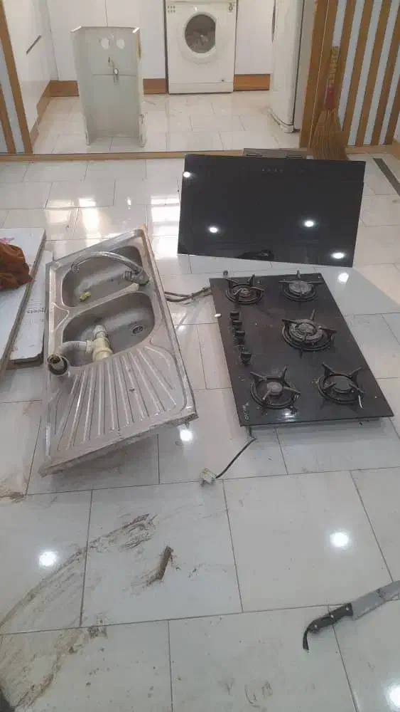 فروش هود و سینک و گاز با قیمت مناسب|هود|رشت, معلولین|دیوار