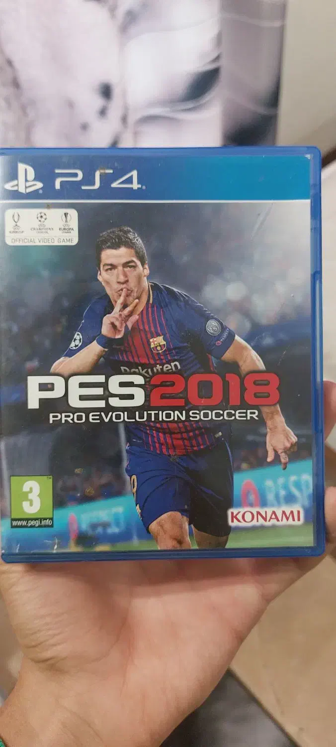 دیسک pes2018 ps4|کنسول، بازی ویدئویی و آنلاین|تهران, فردوس|دیوار