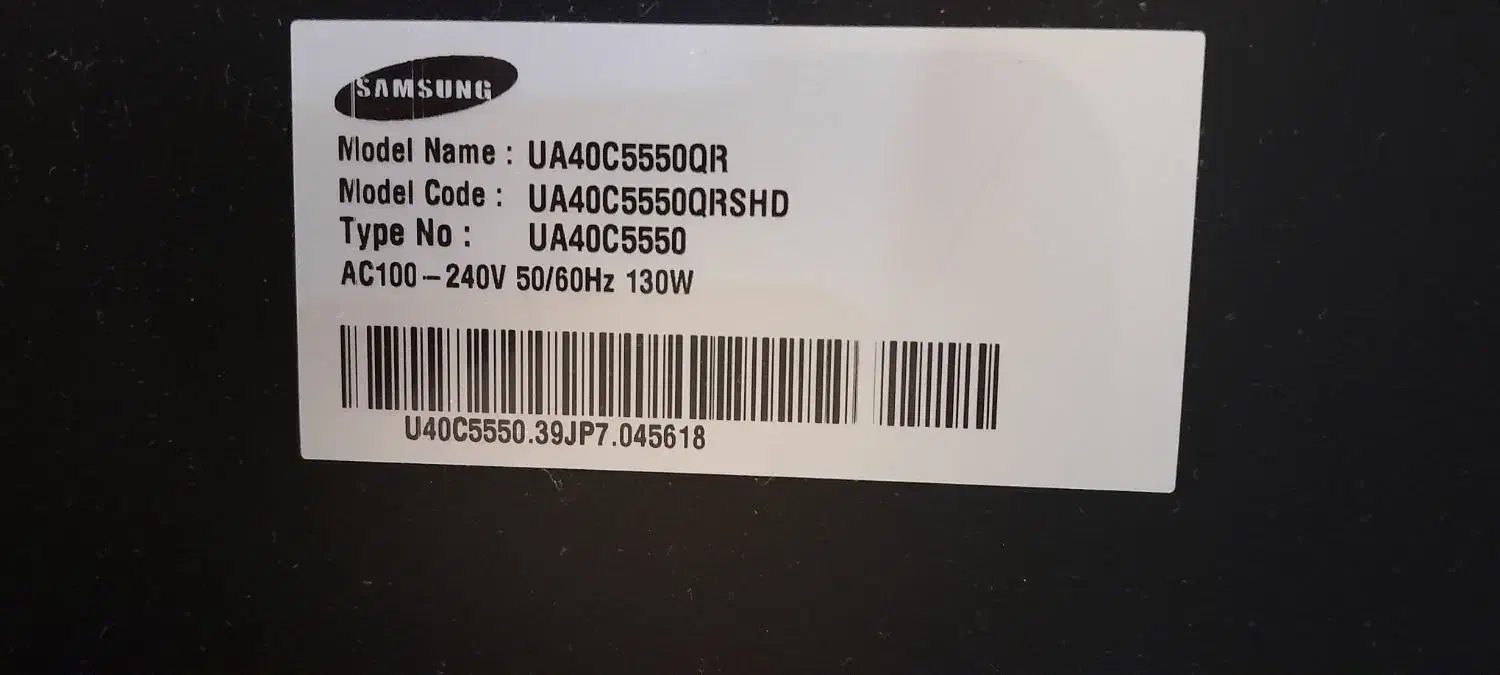 ال ای دی ۴۰ اینچ سامسونگ|تلویزیون و پروژکتور|اراک, |دیوار