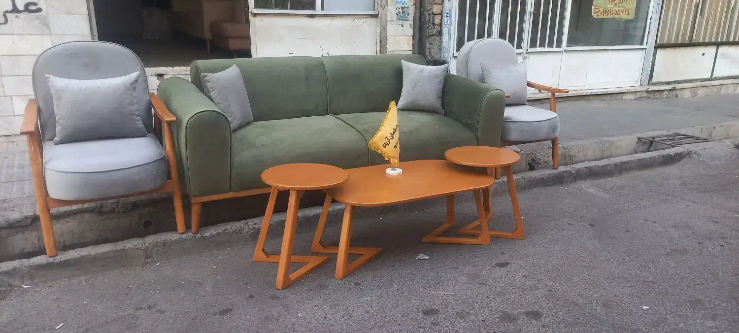 مبل راحتی مینیمال کد۲۰۲۷|مبلمان خانگی و میز عسلی|طارم, |دیوار