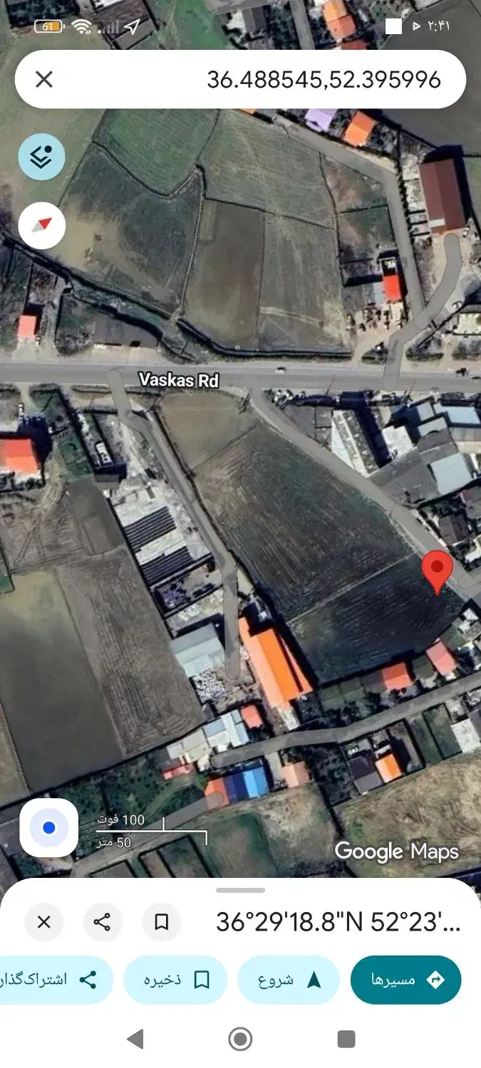 معاوضه زمین داخل بافت پلاک 2|فروش زمین و ملک کلنگی|دابودشت, |دیوار