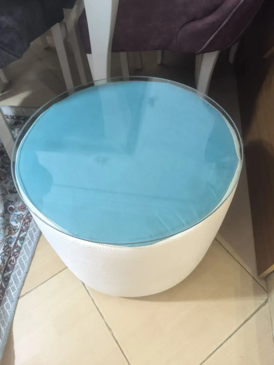 یه میز یا پاف برای نشیمن بفروش میرسه|صندلی و نیمکت|قزوین, |دیوار