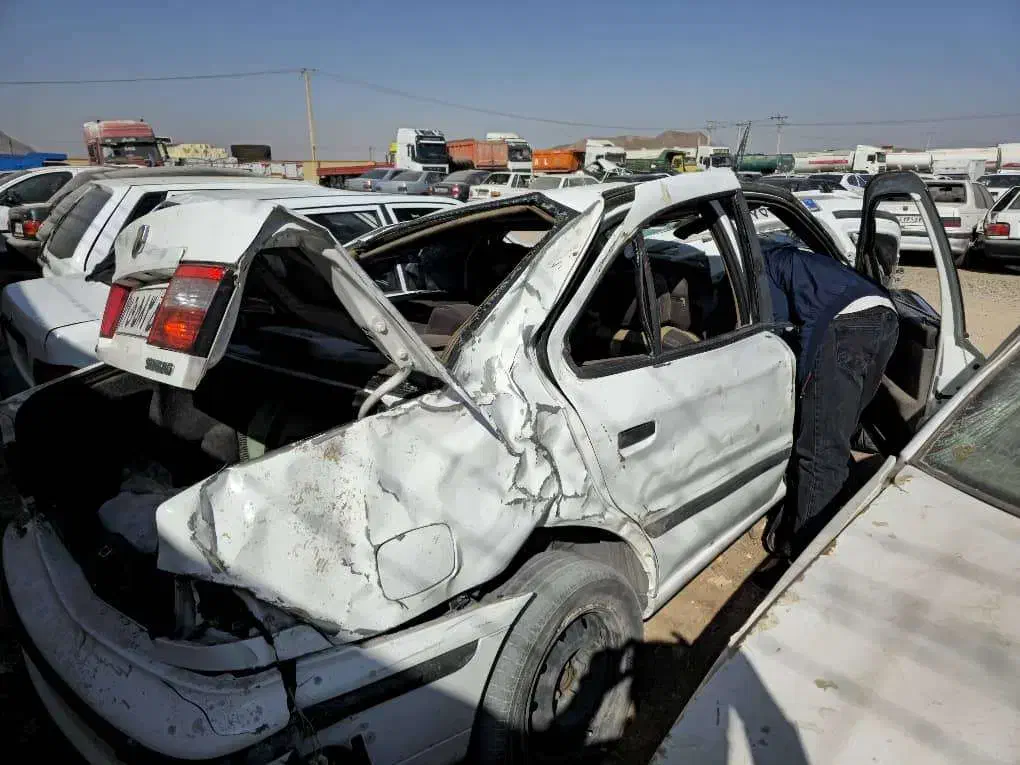 سمند 96 تصادفی فروشی|خودرو سواری و وانت|تفت, |دیوار