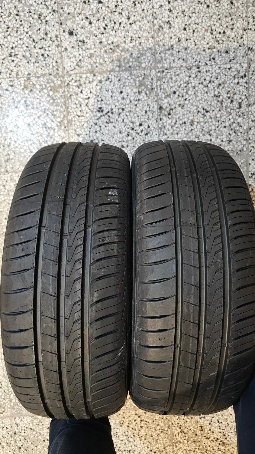 فروش دو حلقه لاستیک هانکوک 205/55/16 آکبند اصل کره|قطعات یدکی و لوازم جانبی|مشهد, ارشاد|دیوار