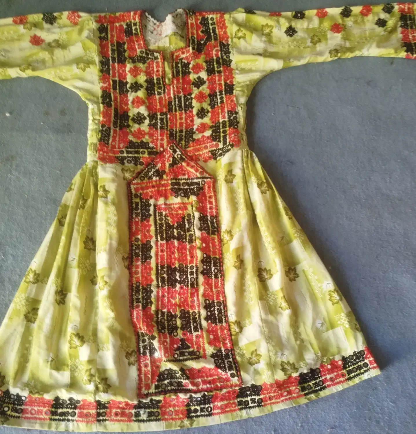 لباس بلوچی کامل پریوال|لباس|زاهدان, |دیوار