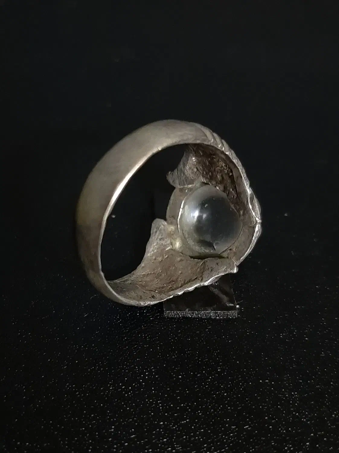 انگشتر نقره دُر نجف ، انگشتر نقره فیروزه|جواهرات|قم, باجک سه|دیوار