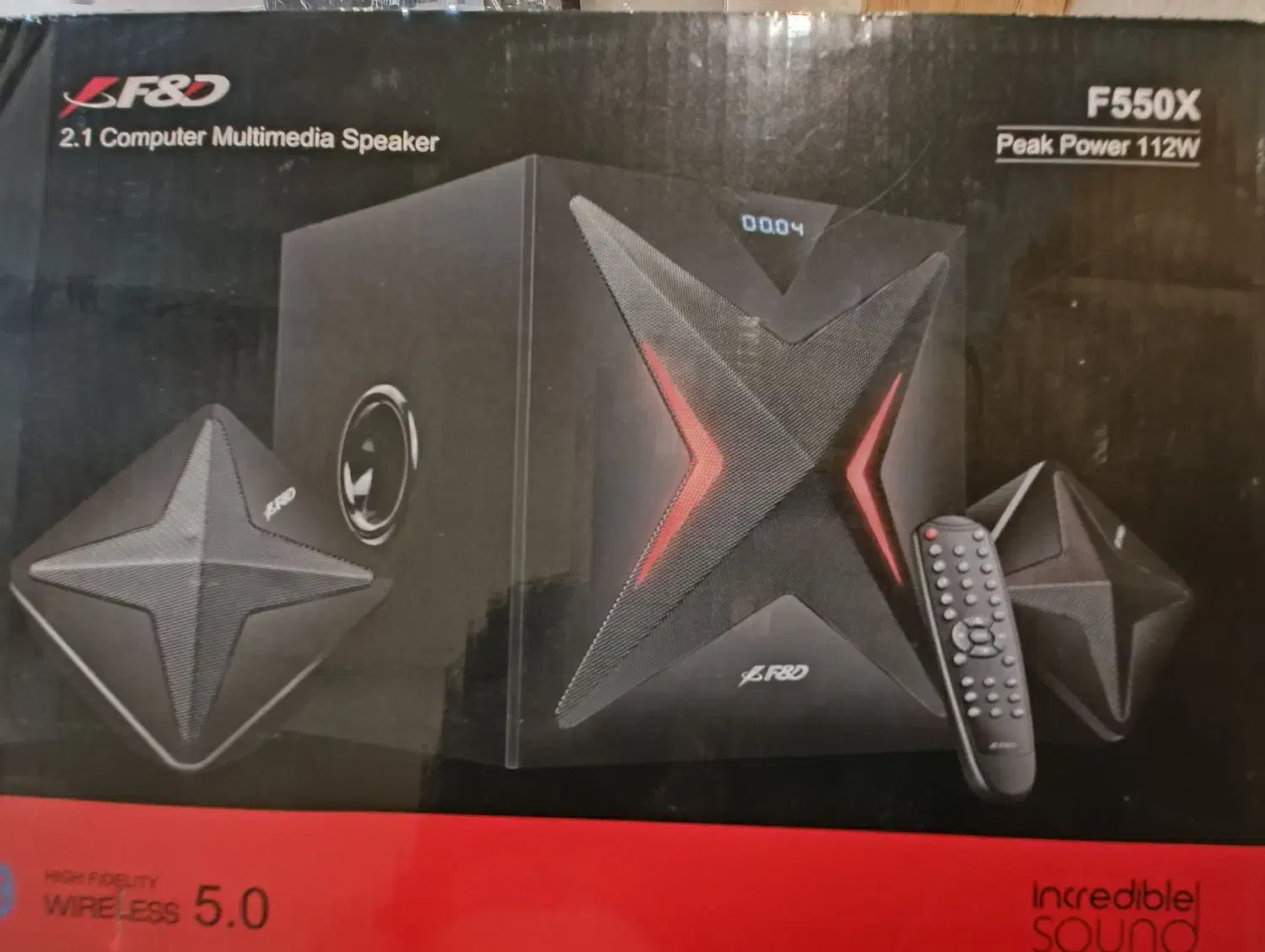 اسپیکر F&D|سیستم صوتی خانگی|ساری, |دیوار