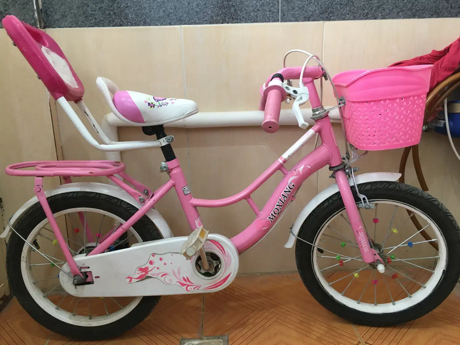 دوچرخه دخترانه۱۶|دوچرخه، اسکیت، اسکوتر|جوانرود, |دیوار