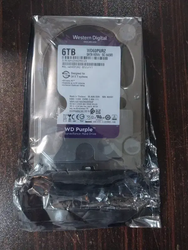 هارد ۶ ترا وسترن بنفش|قطعات و لوازم جانبی رایانه|کرمانشاه, |دیوار