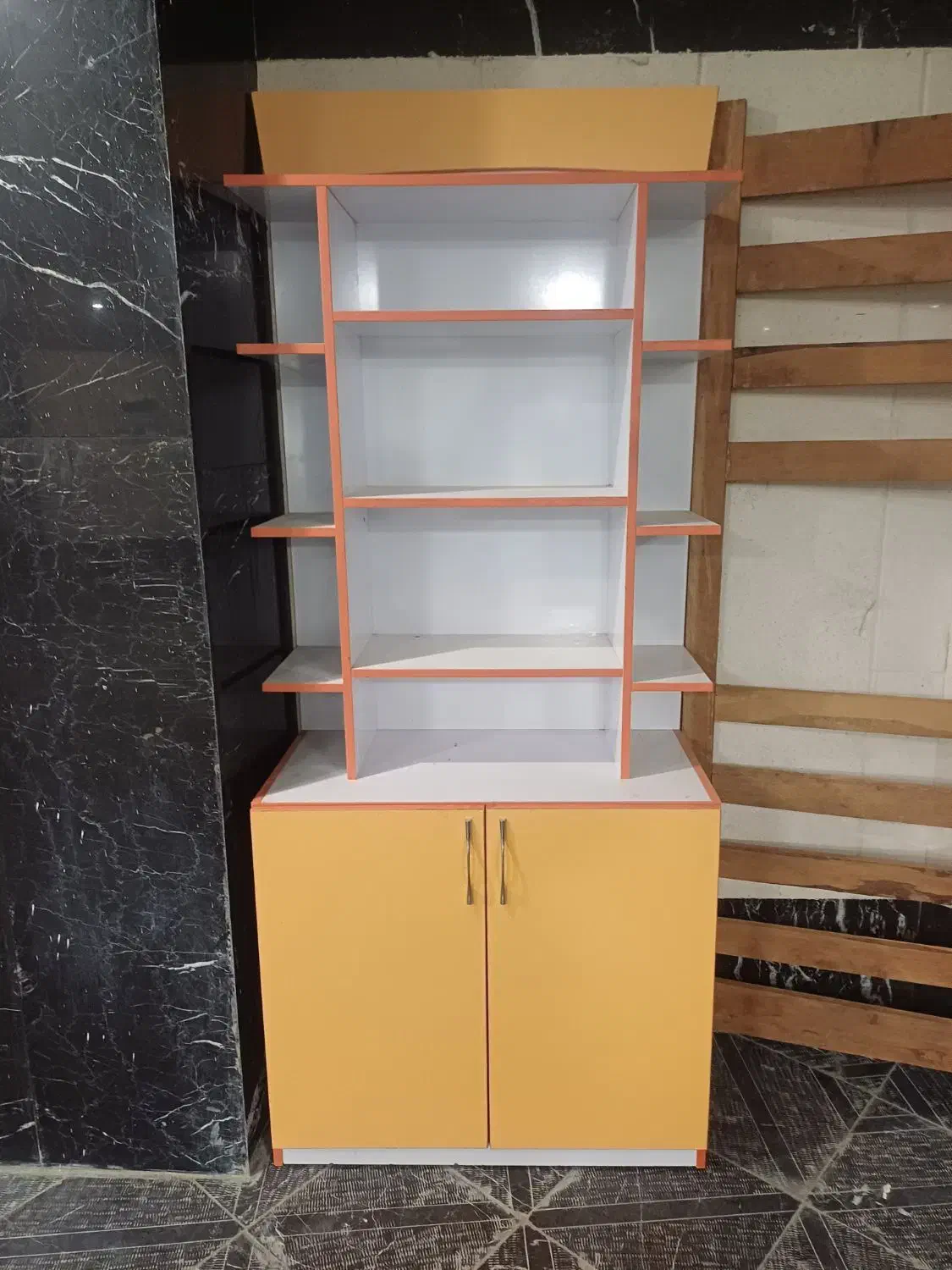 کمد و کتابخانه کودک و نوجوان|کتابخانه، شلف، قفسههای دیواری|کرمانشاه, |دیوار