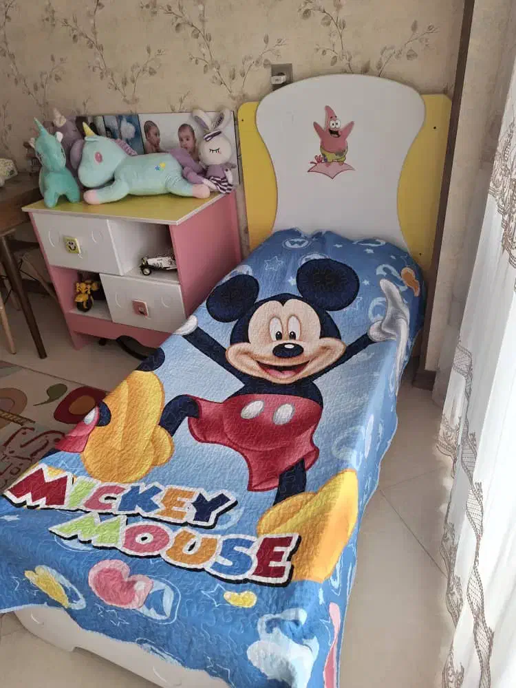 سرویس خواب کودک و نوجوان شرکتی ساحل چوب|تخت و سرویس خواب|اصفهان, کساره|دیوار