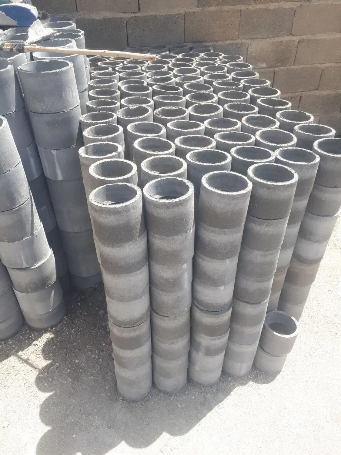 لوله سیمانی ایرانتی ۳متری درابعاد۱۰و۱۵و۲۰و۳۰|مصالح و تجهیزات ساختمان|ابریشم, |دیوار