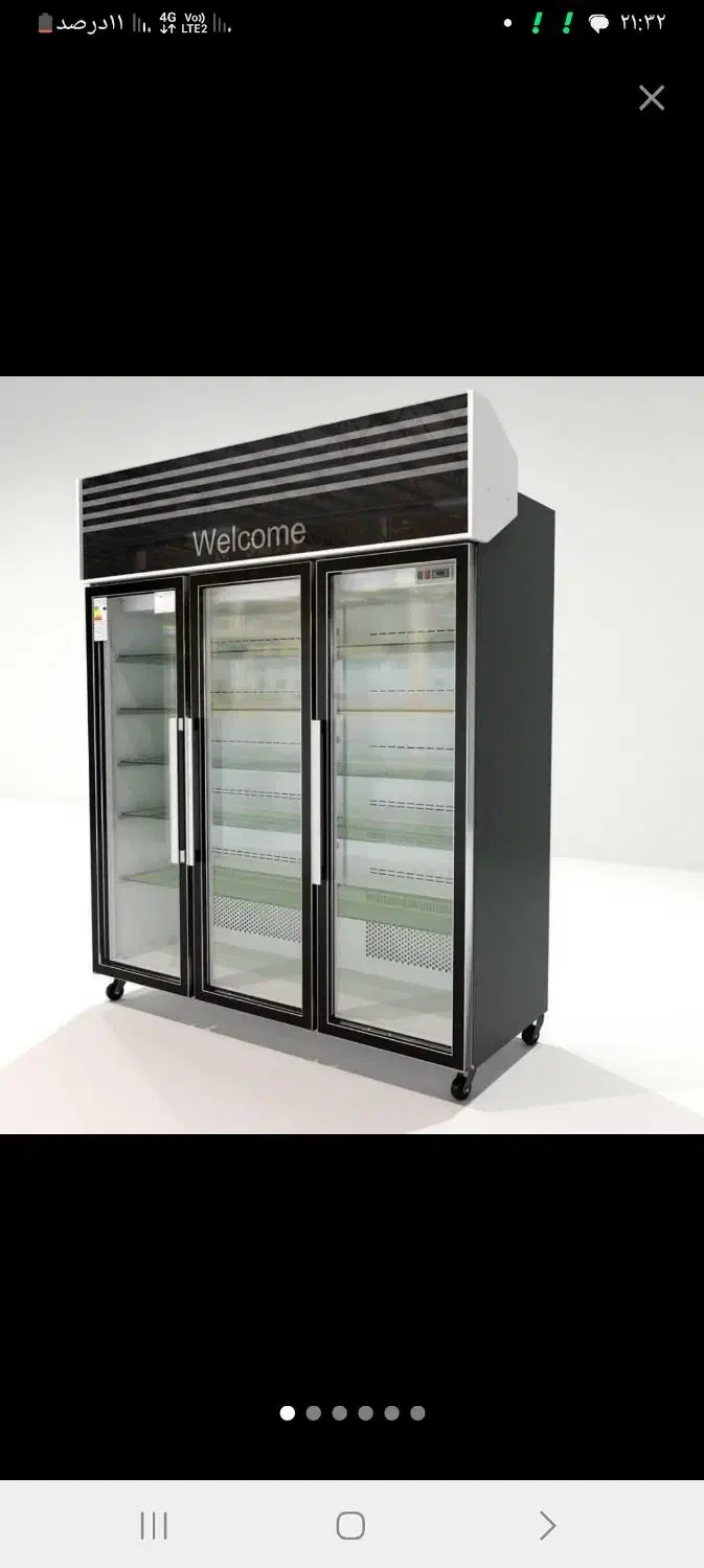 یخچال ویترینی ایستاده صنعتی|فروشگاه و مغازه|فردیس, سرحد آباد|دیوار