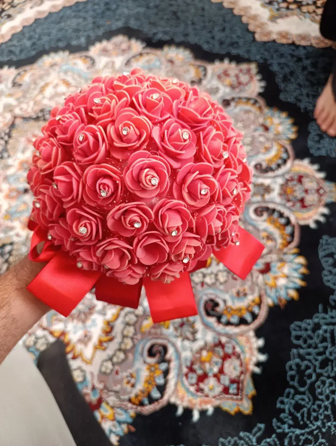 دسته گل عروس|گل مصنوعی|شیراز, شهرک مهدی‌آباد|دیوار