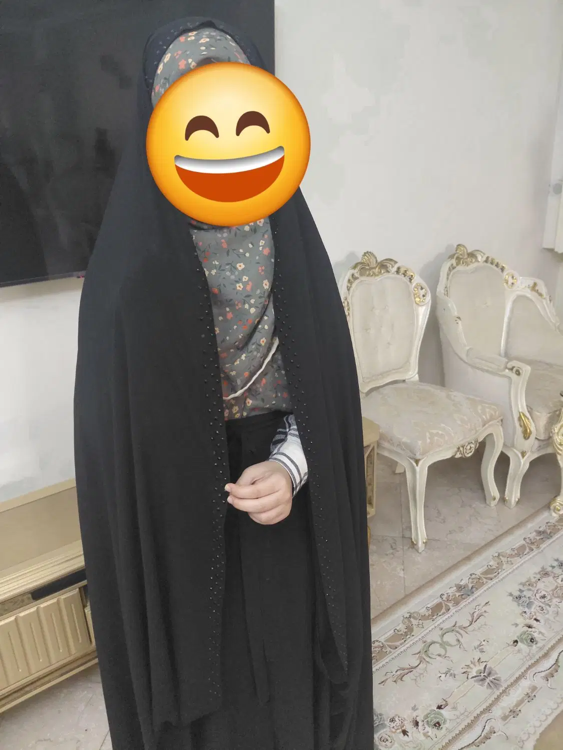چادر قجری|لباس|تهران, امیر بهادر|دیوار