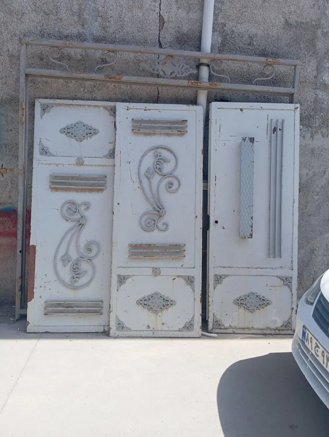 درب ویلای 3لنگه و پنجره دو جداره Pvc نو|مصالح و تجهیزات ساختمان|بهارستان, |دیوار