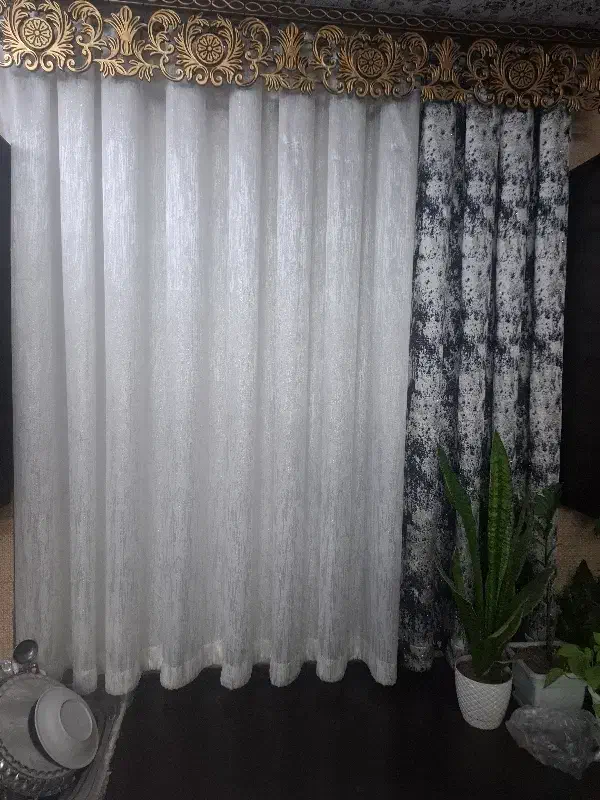 دوعدد پرده|پرده، رانر، رومیزی|قدس, شهر‌قدس|دیوار