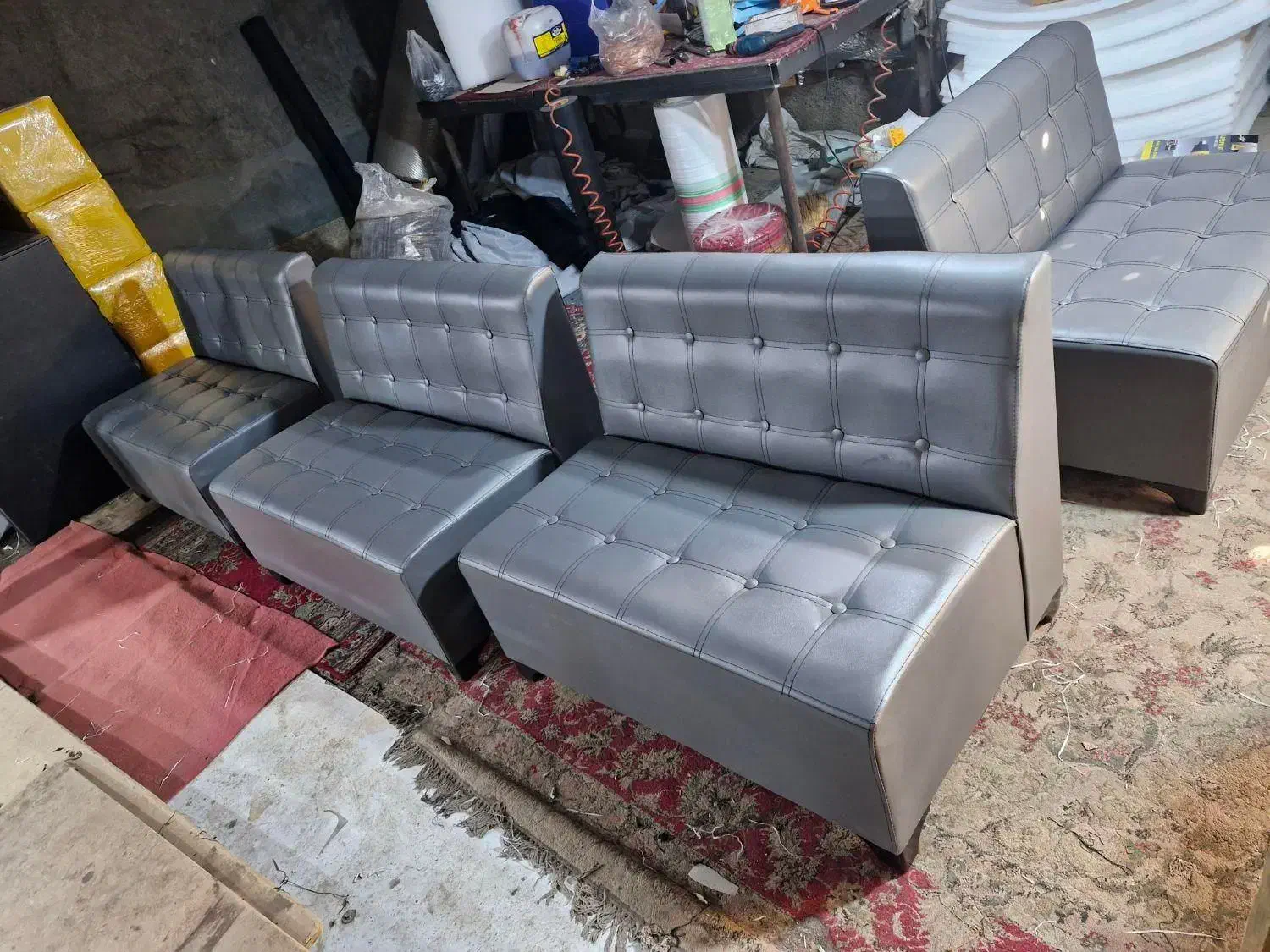 مبل گیم اداری کافیشاپ رستوران و انواع پاف ساده...|مبلمان اداری|اهواز, بهارستان|دیوار