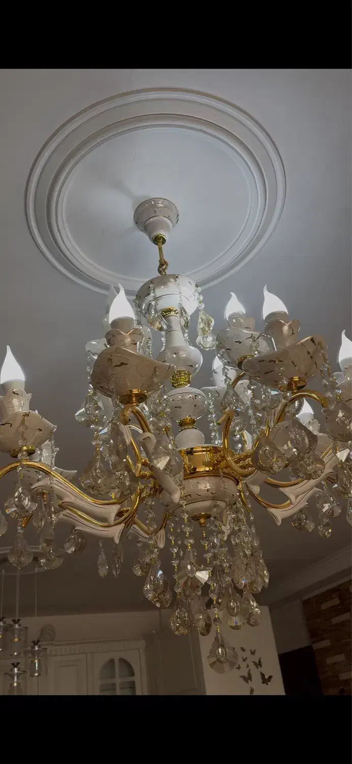 لوستر|لوستر و چراغ آویز|فیروزکوه, |دیوار