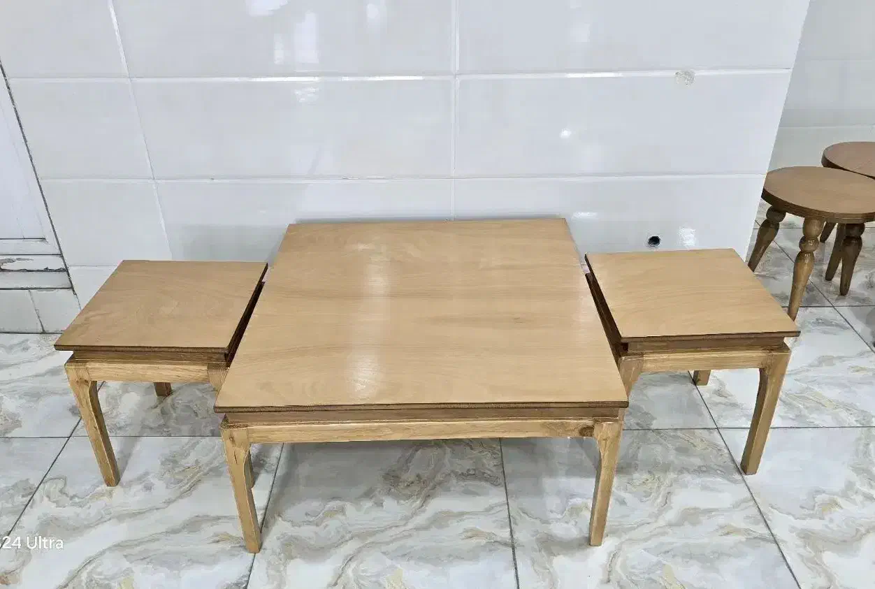 میز عسلی جلو مبلی چوبی|مبلمان خانگی و میز عسلی|سنندج, |دیوار