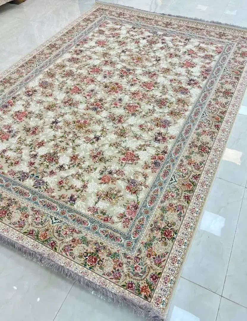 فرش 1200شانه طرح بهشت کاشان|فرش|کاشان, شهید زجاجی|دیوار