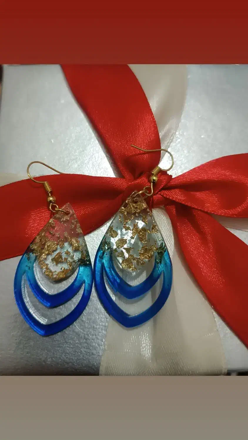 گوشواره رزینی|بدلیجات|خلخال, |دیوار