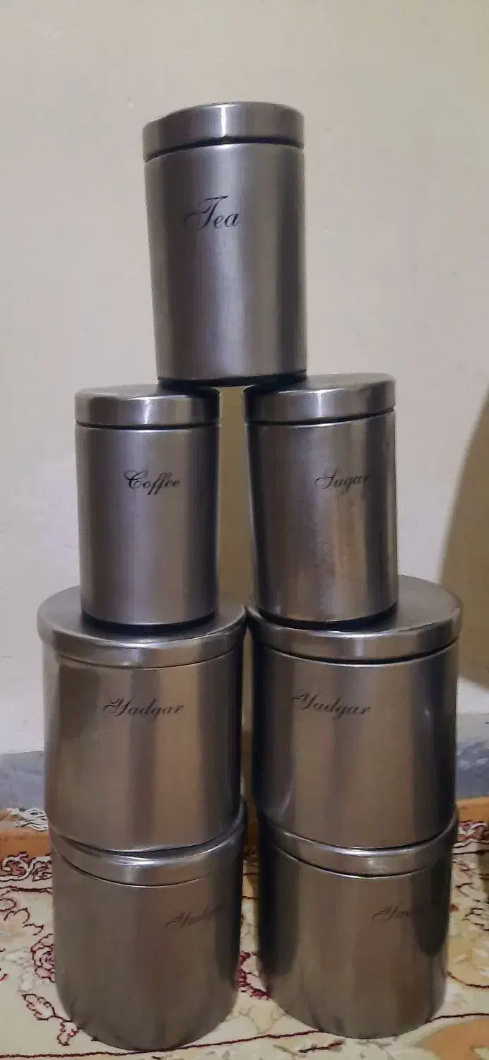 سرویس تمام استیل اشپز خانه|ظروف نگهدارنده، پلاستیکی، یکبارمصرف|گلستان (تهران), |دیوار