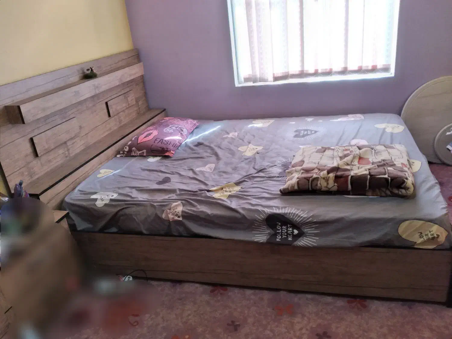 تختخواب دونفره|تخت و سرویس خواب|شیراز, شاپورجان|دیوار