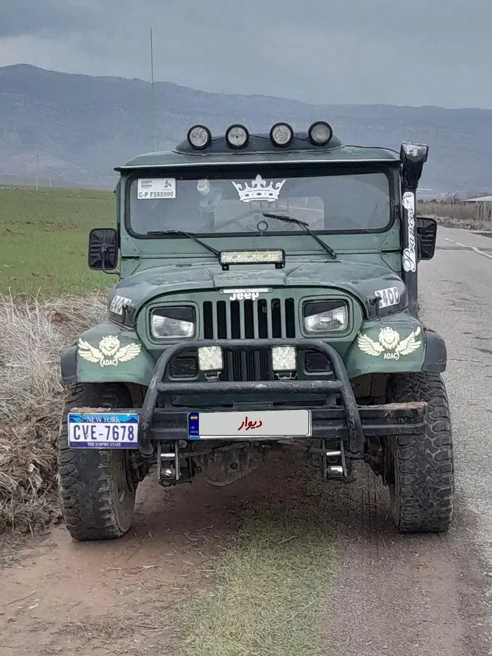 جیپ صحرا مدل 75|خودرو کلاسیک|کوهدشت, |دیوار