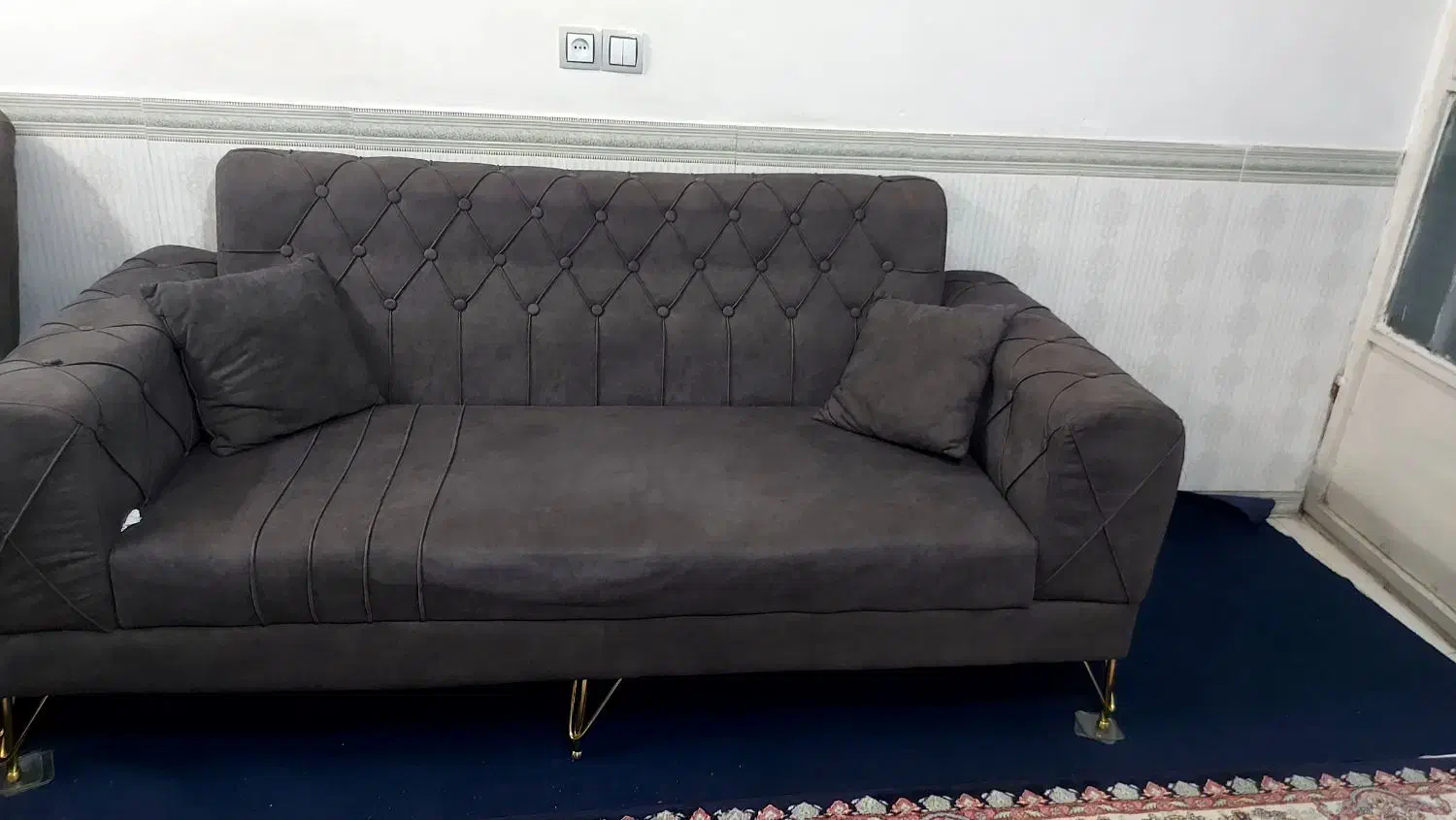 مبل پنج نفره درحد نو|مبلمان خانگی و میز عسلی|قرچک, باقرآباد|دیوار