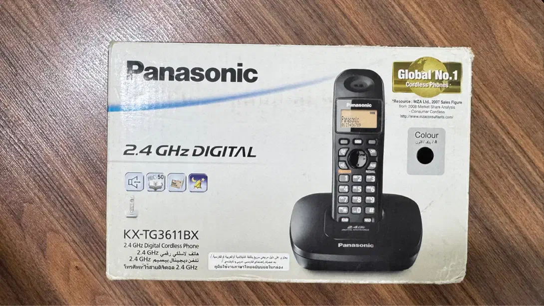 فروش تلفن بیسیم پاناسونیک اصل مالزی|تلفن رومیزی|بندرعباس, |دیوار