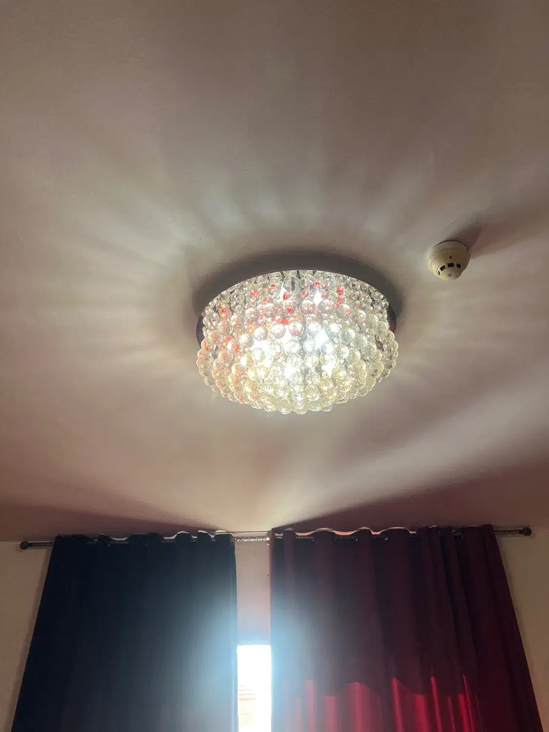 لوستر کریستال چک|لوستر و چراغ آویز|سمنان, |دیوار