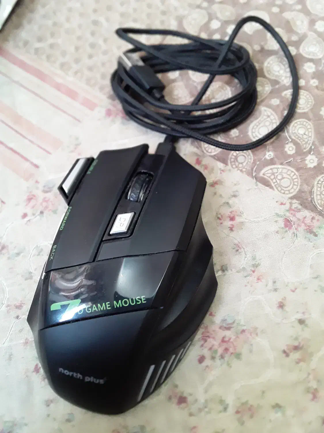 موس گیمینگ بی‌سیم north plus RGB|قطعات و لوازم جانبی رایانه|پرند, فاز ۵|دیوار