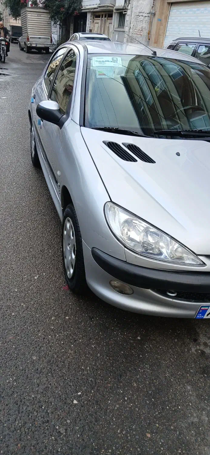 206تیپ 2درجه یک کم کارتک برگ سند|خودرو سواری و وانت|لاهیجان, گلستان|دیوار