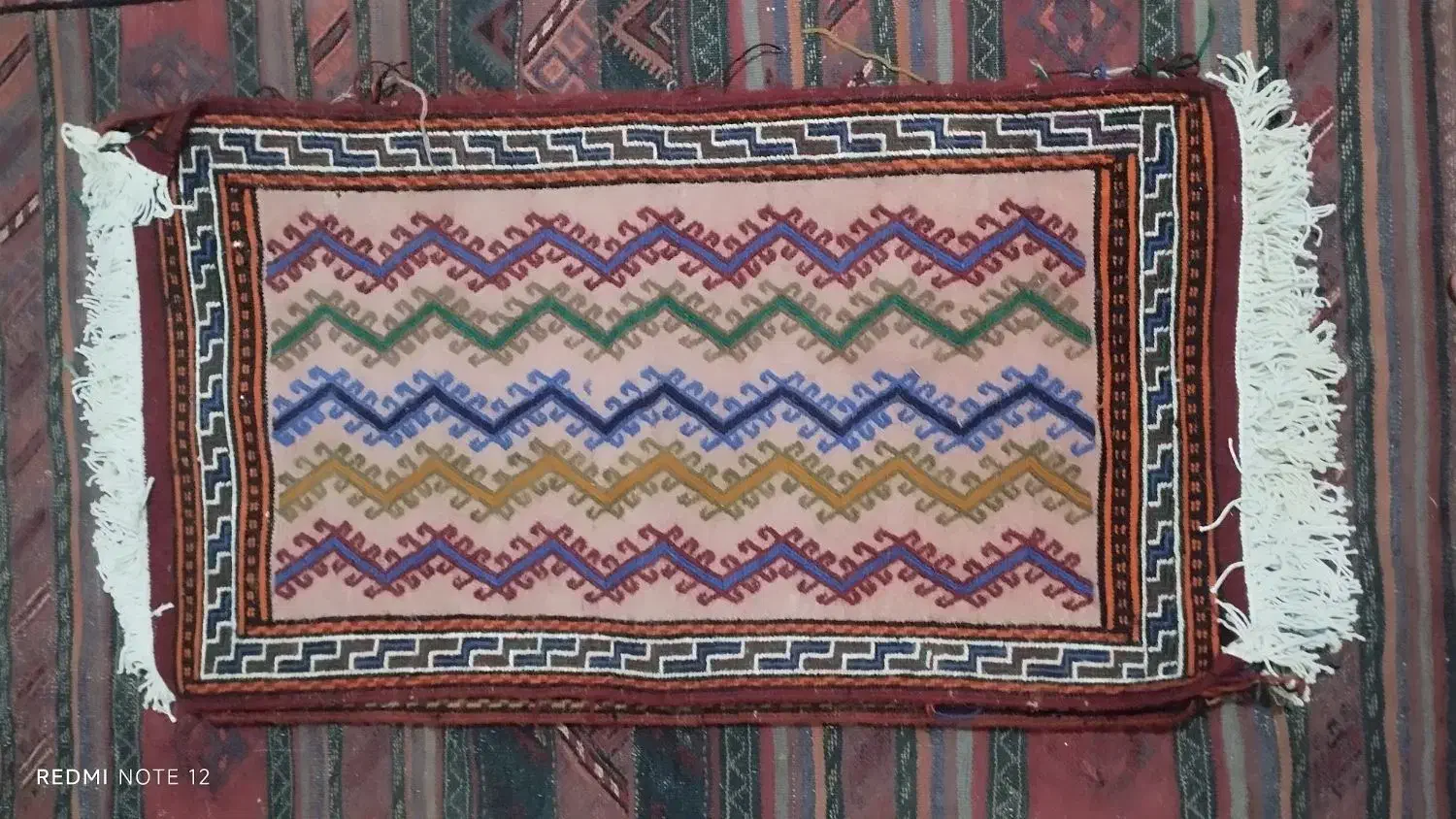 گلیم و پادری دستباف اصیل ایرانی|پادری|مشهد, الهیه|دیوار