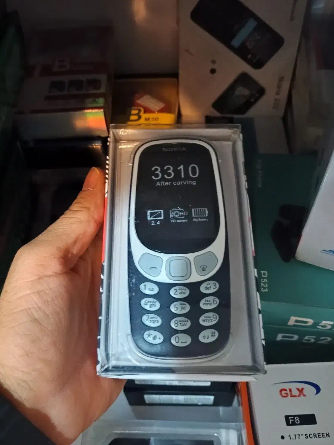 گوشی موبایل نوکیا دکمه ایی ساده فارسی دوسیم کارت|موبایل|کرج, برغان|دیوار