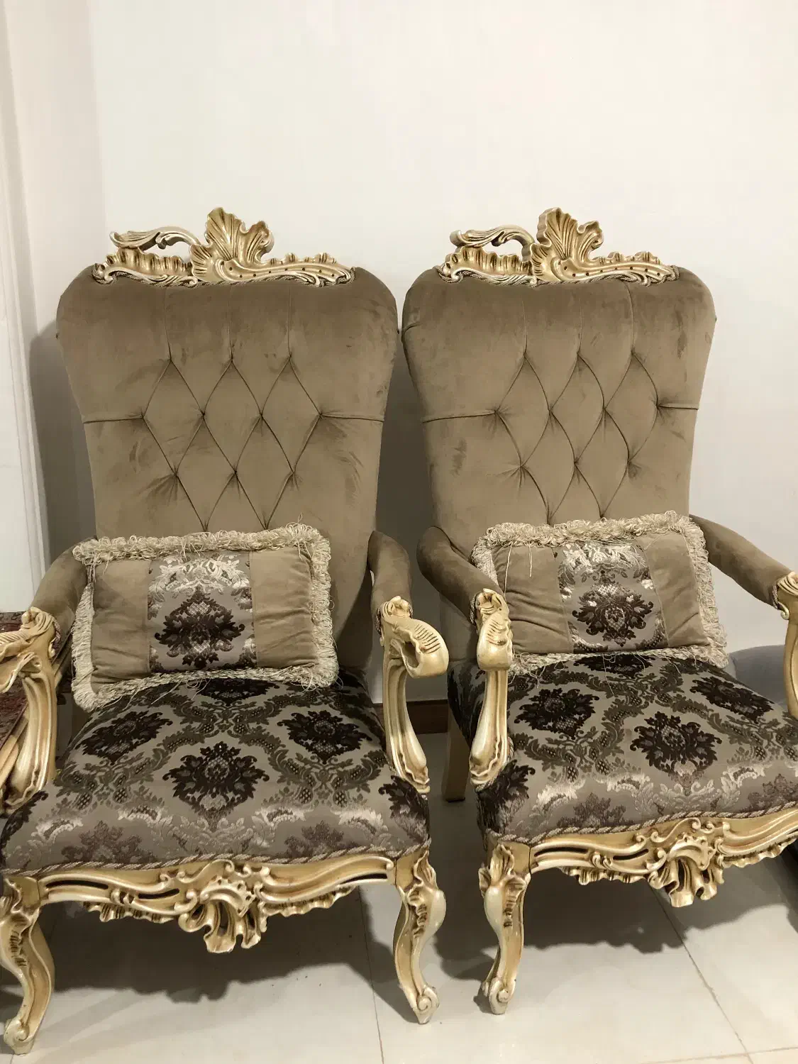 ست مبل و ناهار خوری سلطنتی|مبلمان خانگی و میز عسلی|قائم‌شهر, |دیوار