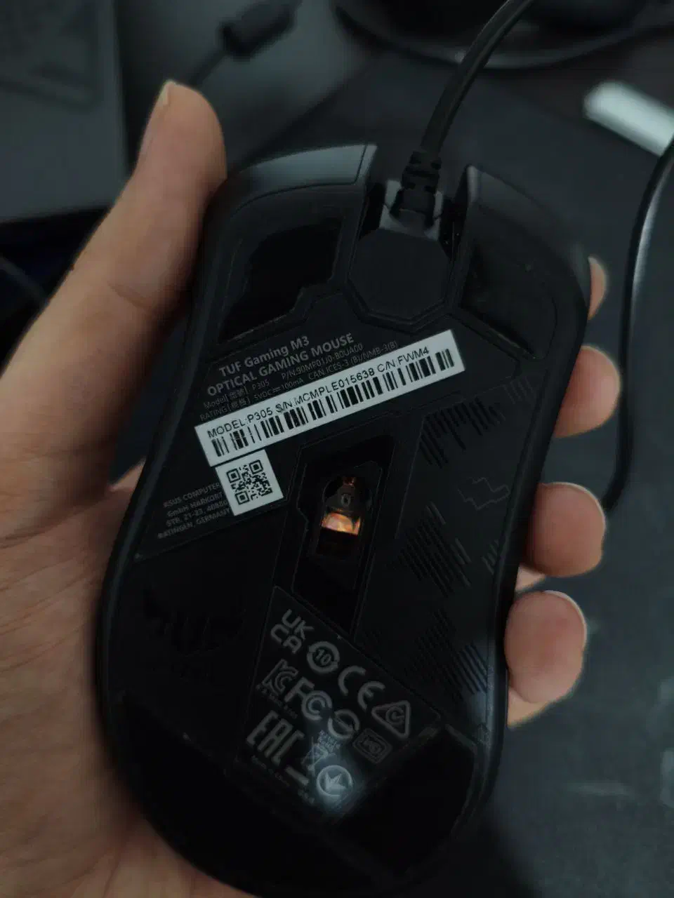 موس گیمینگ asus tuf m3|قطعات و لوازم جانبی رایانه|رشت, علی آباد|دیوار