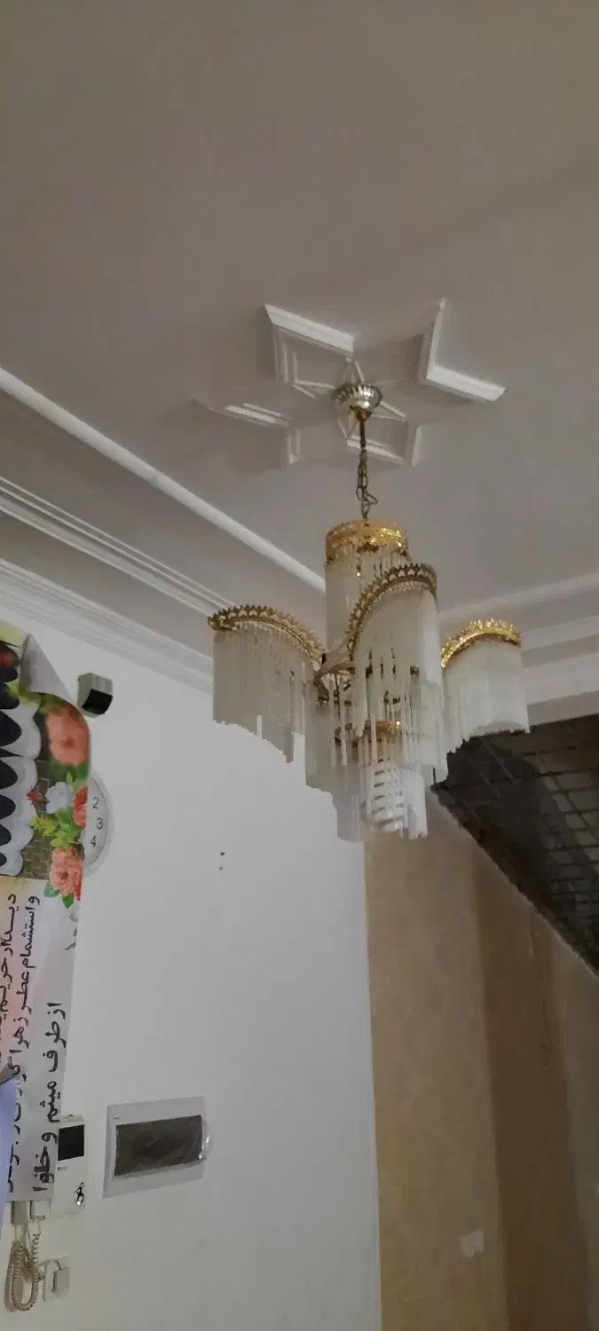 لوستر اویز سقفی|لوستر و چراغ آویز|بندر دیر, |دیوار