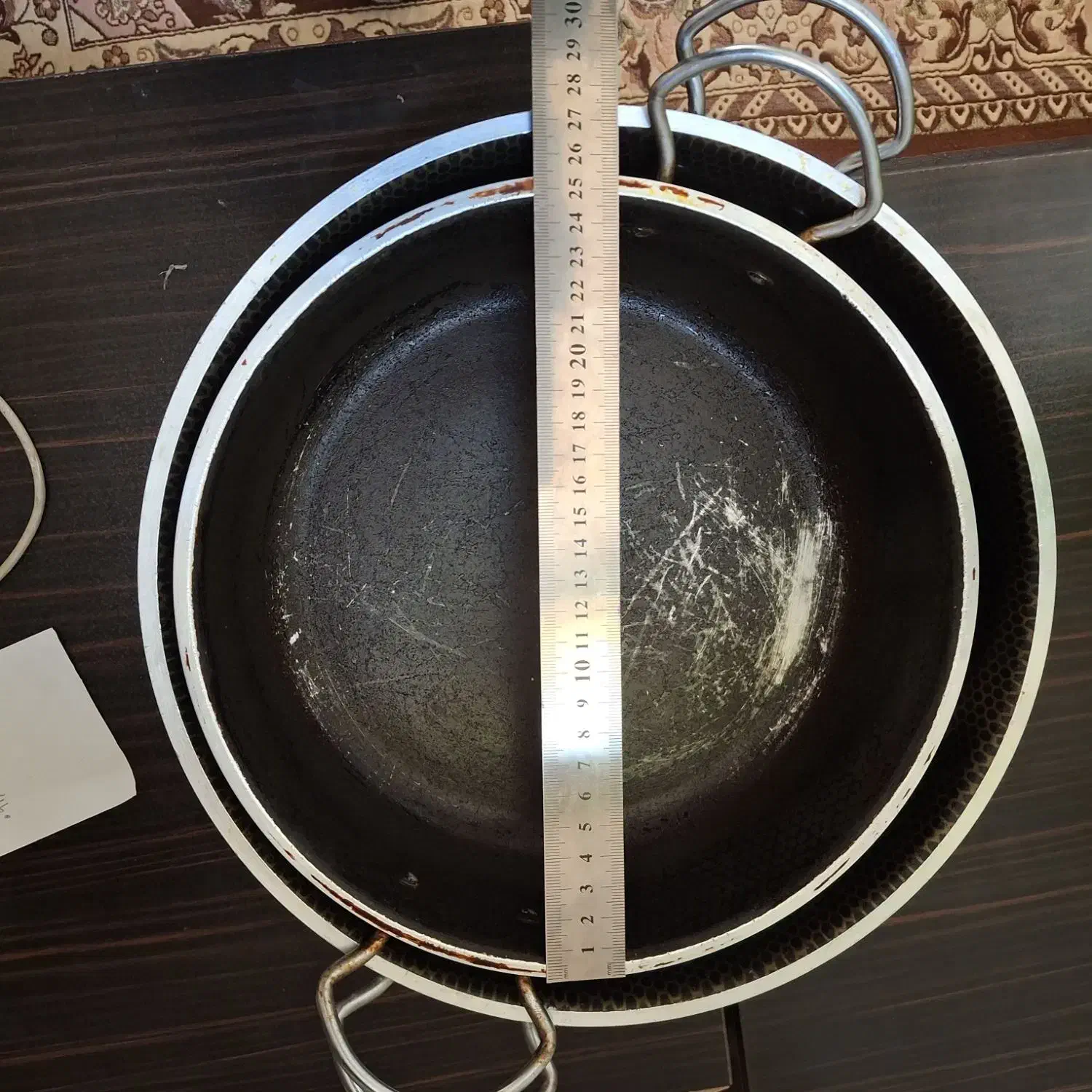 ماهیتابه زنبوری ۲عدد|ظروف پخت‌وپز|ایذه, |دیوار