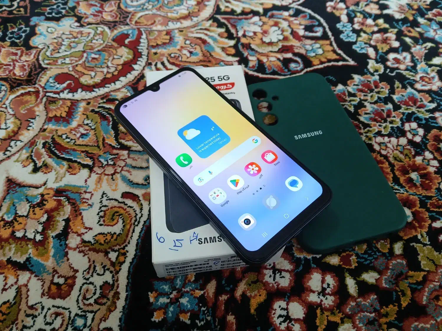 سامسونگ A25 5G سالم و تمیز در حد نو ۱۲۸ گیگ|موبایل|مشهد, شهید علی محمدی|دیوار