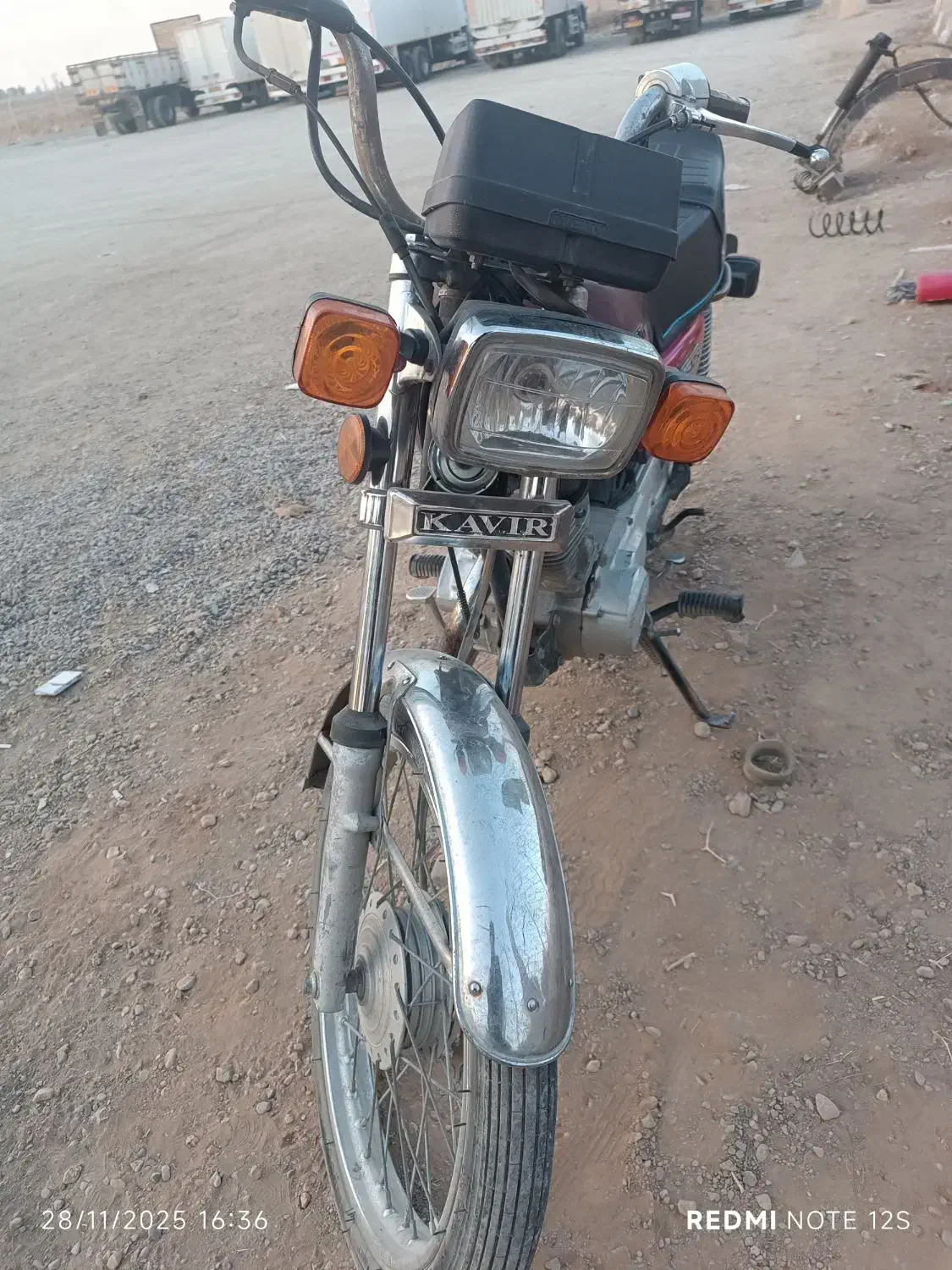 125 کویر|موتورسیکلت|فولادشهر, باغشاد|دیوار