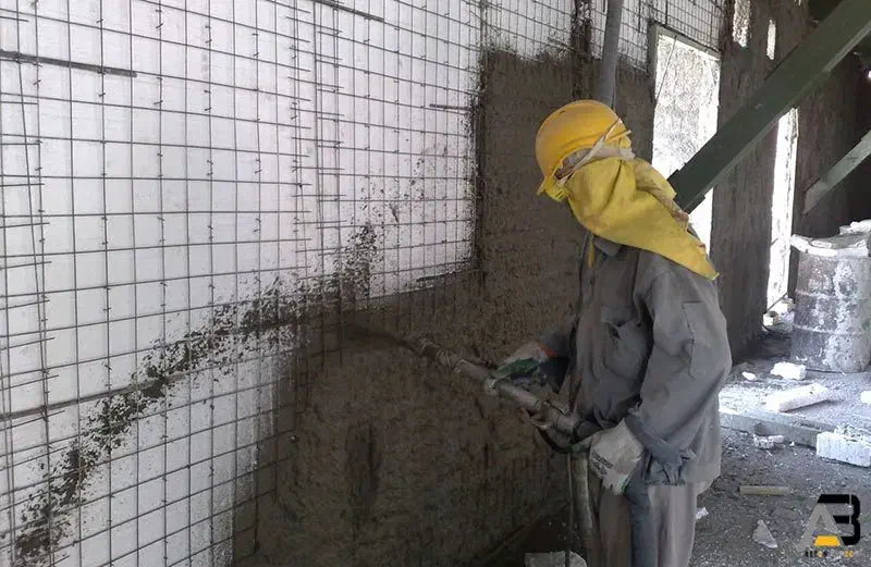 شاتکریت - مقاومسازی-گود و ترانشه-تری دی پنل|مصالح و تجهیزات ساختمان|فردوسیه, |دیوار