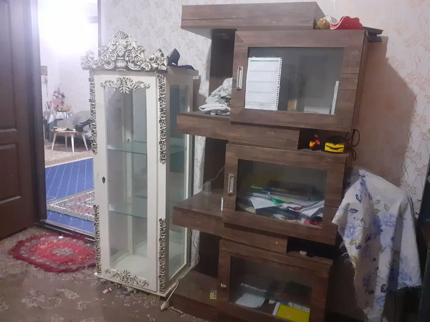 لوازم چوب|بوفه، ویترین، کنسول|مشهد, رده|دیوار