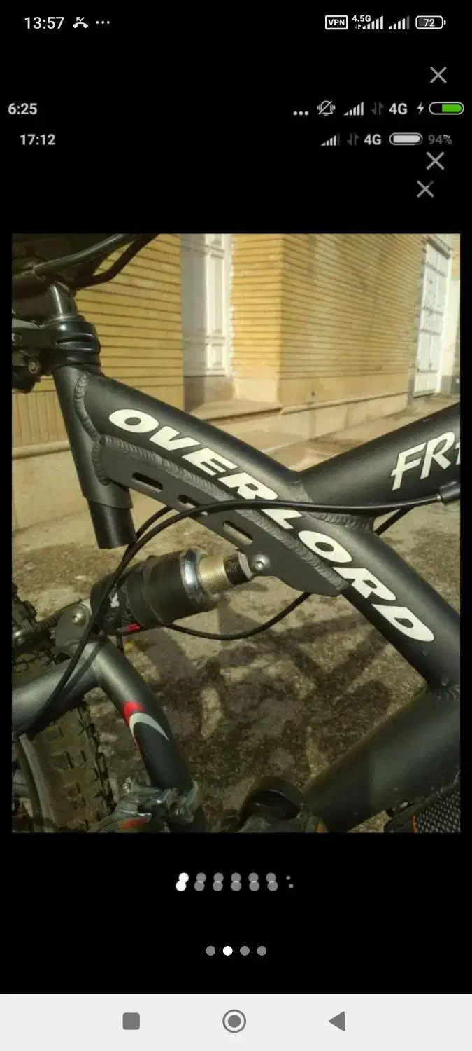 دوچرخه آورلورد|دوچرخه، اسکیت، اسکوتر|شیراز, بریجستون|دیوار